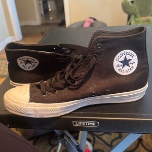 Converse Black and White High-Tops